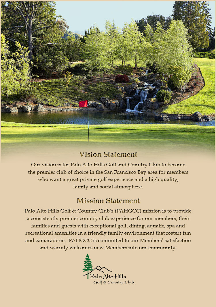 Palo Alto Hills Golf & Country Club About Us Home